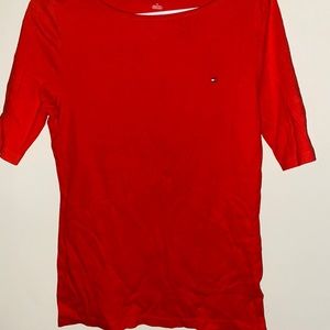 Brick Red Tommy Hilfiger Top